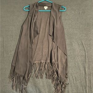 Fringe vest